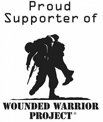 All proceeds will be donated to WOUNDED WARRIOR PROJECT